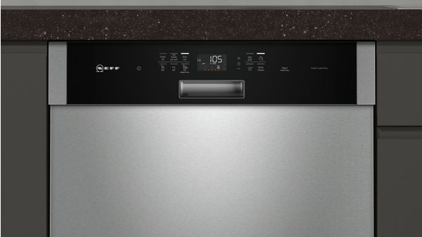 Built-under dishwasher 60 cm Stainless steel S215M60S0A S215M60S0A-2