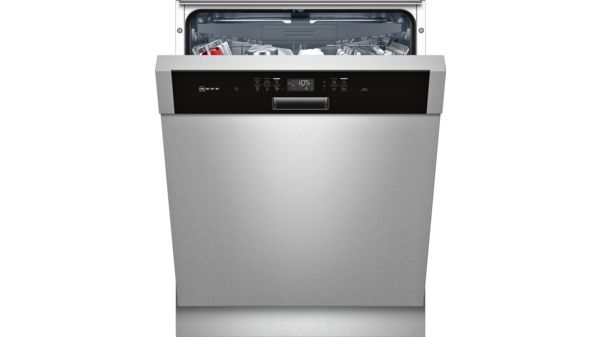 Built-under dishwasher 60 cm Stainless steel S215M60S0A S215M60S0A-1