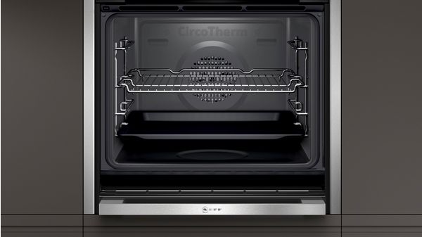 N 90 Built-in oven with steam function 60 x 60 cm Stainless steel B47FS36N0B B47FS36N0B-3