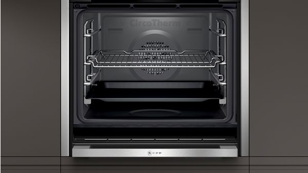 N 90 Built-in oven with steam function 60 x 60 cm Stainless steel B48FT78H0B B48FT78H0B-3